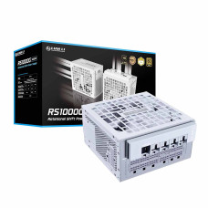 Lian Li RS Rotational Shift Fully Modular Power Supply, 1000W Power, 80 Plus Gold Efficiency, 135mm Cooling Fan, German EPCOS Industrial-Grade Capacitors, ATX 3.1 Ready, White | RS1000G.WH00